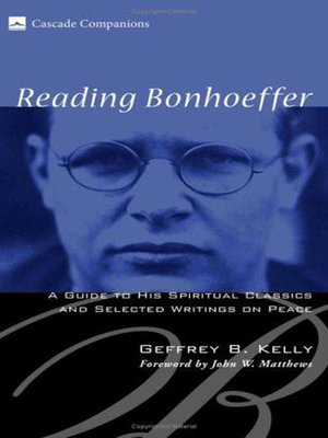 cover image of Reading Bonhoeffer